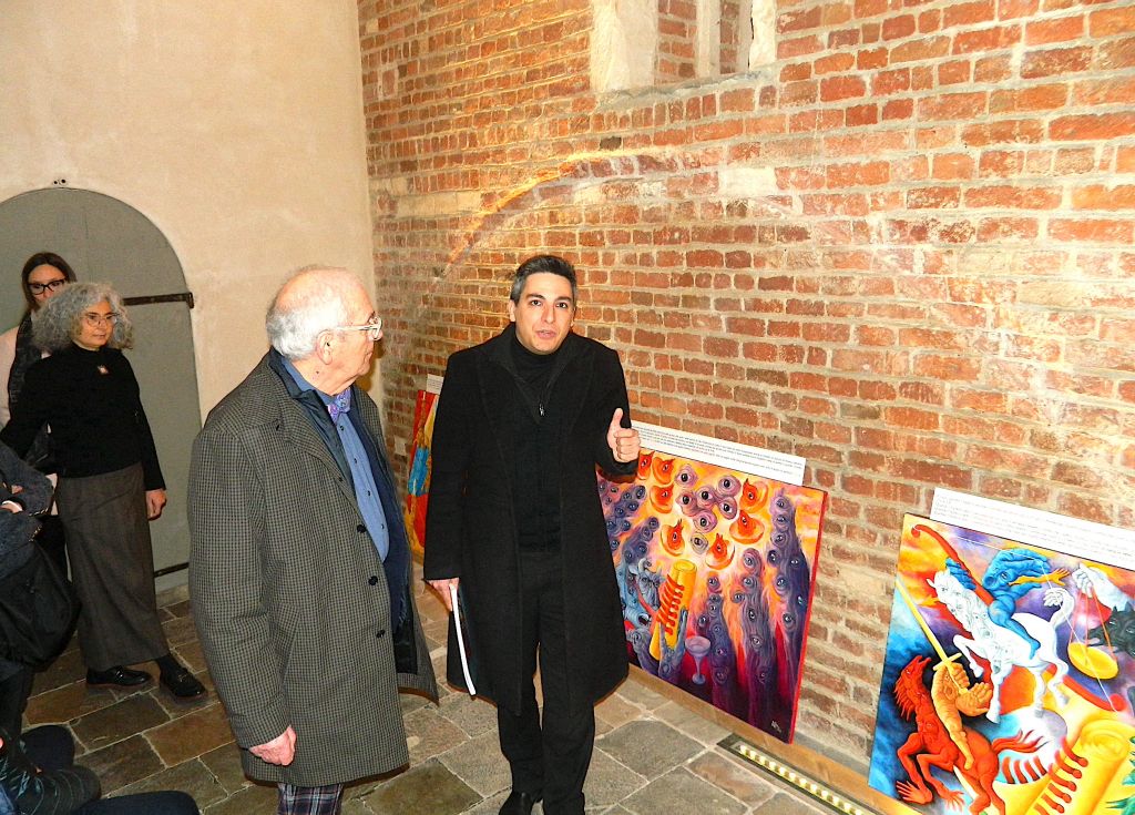Le opere di Paolo Colombo dialogano con la storia